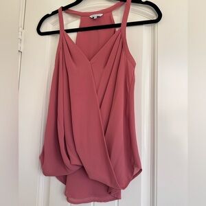 Naked Zebra Rose Camisole Top Size S